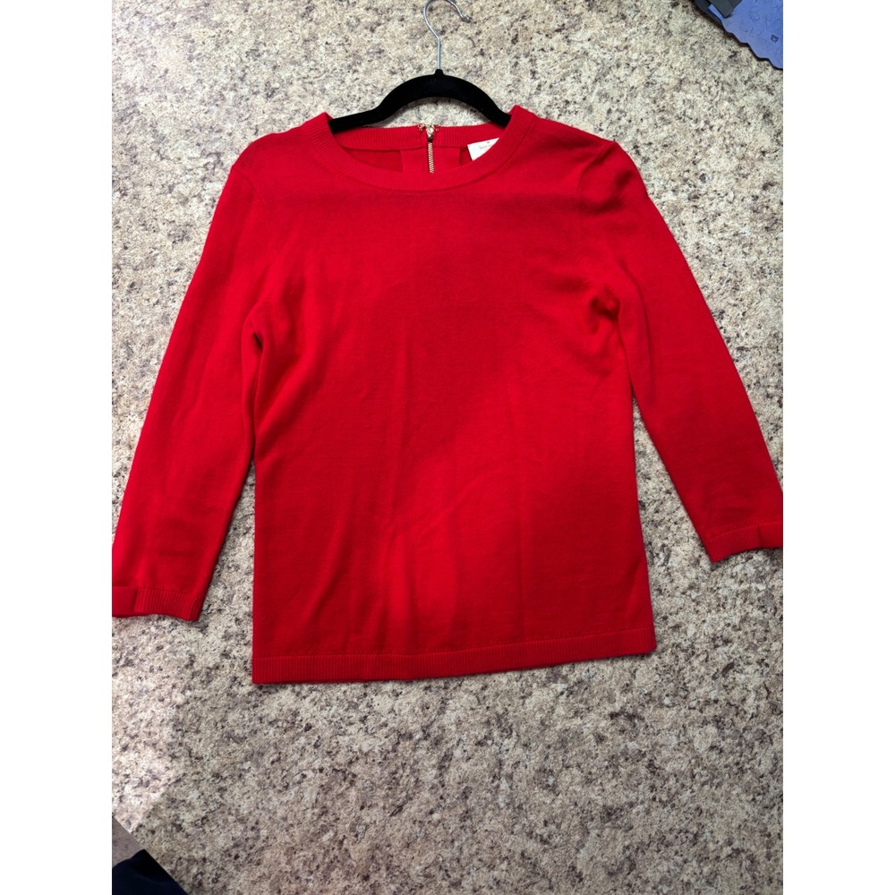Kate Spade New York Red Knit Sweater  Womens size Small